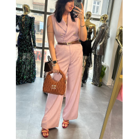 Luksusowy Kombinezon w Prążek Premium – Marka Artigli // 5682