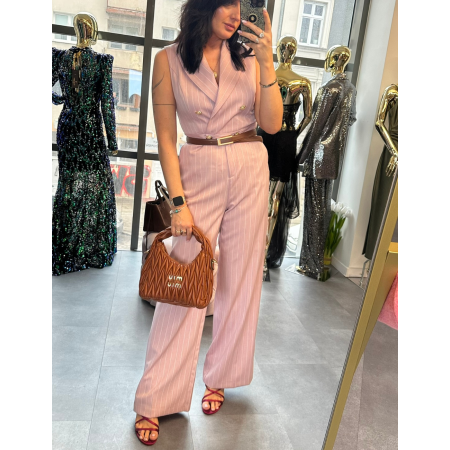 Luksusowy Kombinezon w Prążek Premium – Marka Artigli // 5682