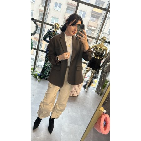 Brązowa marynarka od ViCOLO // 2902*