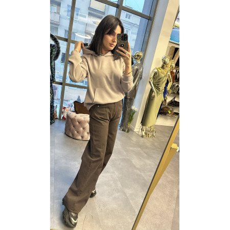 Brązowe spodnie od ViCOLO // 2553*