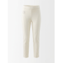 Eleganckie Spodnie Slim z Haftem – Cream – Made in France // 5710