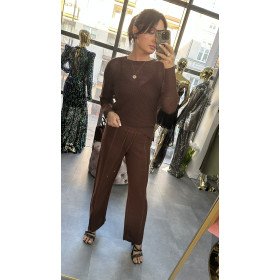 Ekskluzywne Spodnie Dzianinowe Marc & André – Cotton & Silk Premium Line // 5720