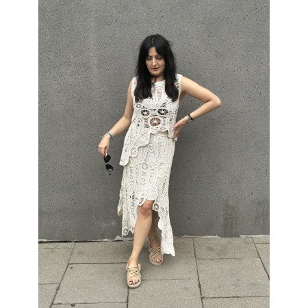 komplet spódnica i bluzka // 4706