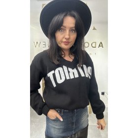 Ciepła czarna bluza // 4735