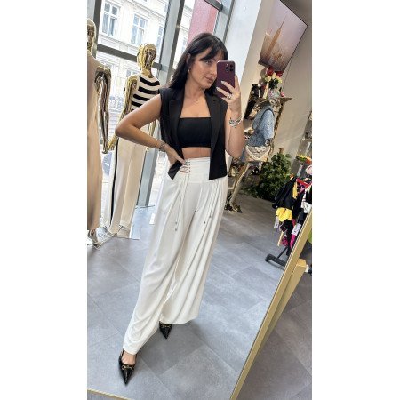 białe spodnie Babylon // 1651