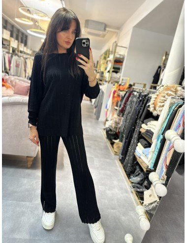 Dzianinowe spodnie // 804**