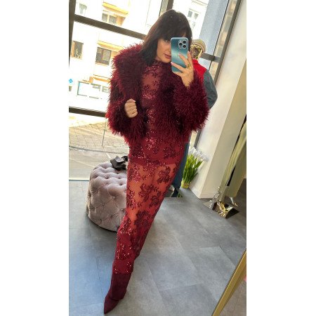 Kurtka z EKO Lamy – Miękka i Delikatna, 100% Poliester