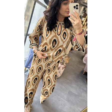 Luksusowa Bluzka AKEP – Włoski Szyk w Złocistym Wydaniu (Made in Italy) // 5747