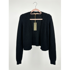 Krótki Kardigan Ana Caselli – Klasyczny Prążek & Italian Design // 5757