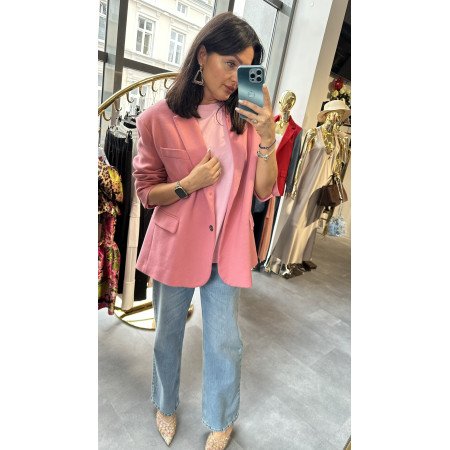 Różowa marynarka od ViCOLO // 2894