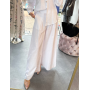 Białe Szerokie Spodnie Palazzo z Naturalnej Bawełny Marc & André – Komfort i Styl // 5827
