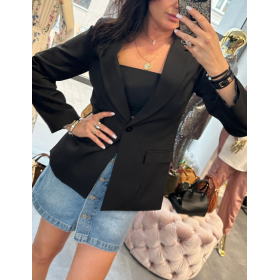 Marynarka Black Chic – Elegancja w Stylu Oversize // 5852