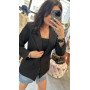 Marynarka Black Chic – Elegancja w Stylu Oversize // 5852