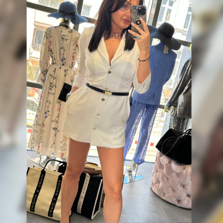 Biały kombinezon // 5941