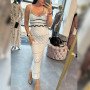 Ażurowa Sukienka Maxi z Wiskozy White Chic – Ekskluzywna Sukienka Boho Old Money // 5999