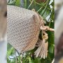 Pleciona Listonoszka z Połyskiem Glamour – Wakacyjny Blask w Stylu Boho // 6011