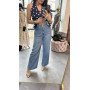 Luksusowe Spodnie Jeansowe z Lyocellem Szerokie Nogawki – Miękki Denim Premium AdoreDanew // 6005