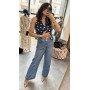 Luksusowe Spodnie Jeansowe z Lyocellem Szerokie Nogawki – Miękki Denim Premium AdoreDanew // 6005