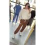 Ocieplana Bluza Oversize z Meszkiem i Odpinaną Broszką – Bawełniana Bluza Premium - // 6259