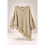 Sweter Damski Oversize z Koronką Asymetryczny – Elegancki Sweter