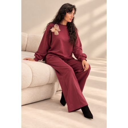 Bluza Damska Philia Loft z Kwiatem 100% Bawełna | AdoreDanew