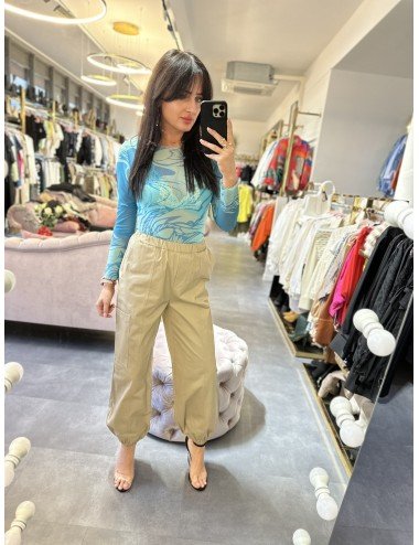 Niebieskko-zielone body od Monique Garconne // 1047