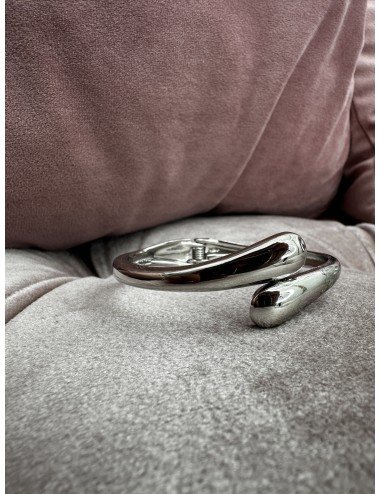 Srebrna bransoletka ze stali chirurgicznej // 1086*