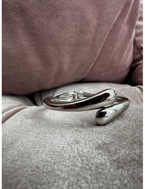 Srebrna bransoletka ze stali chirurgicznej // 1086*