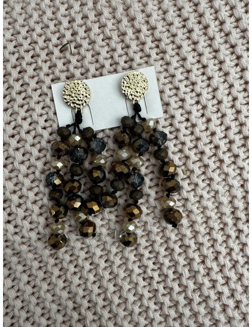 Wiszące Kolczyki z Długim Elementem - Efektowna Biżuteria na Specjalne Okazje