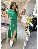Bluza Zielona Bez Rękawów - Modny Dodatek do Letnich Stylizacji