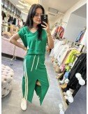 Bluza Zielona Bez Rękawów - Modny Dodatek do Letnich Stylizacji