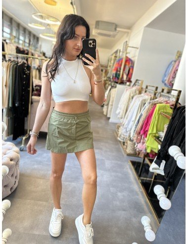 Khaki Spodenki Damske - Stylowe i Praktyczne