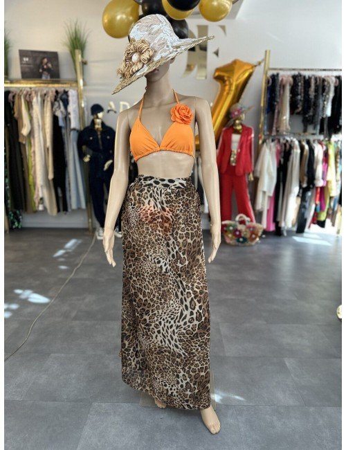 Moda plażowa - Pareo na biodra