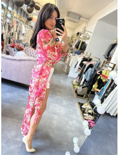 Różowe pareo od Babylon // 1371*