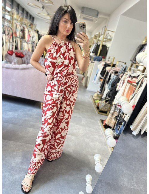 Biało czerwona bluzka od Ana Caselli // 1479