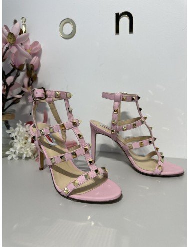 Różowe sandałki na szpilce od SpazioModa Bologna // 1524*