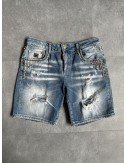 jeansowe dłuższe szorty  // 1550*