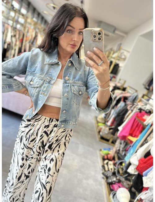 bawełniana jeansowa kurtka od Vicolo // 1700*