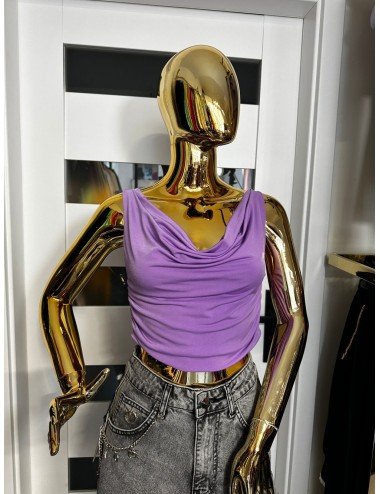 fioletowy top od Ana Caselli // 1737