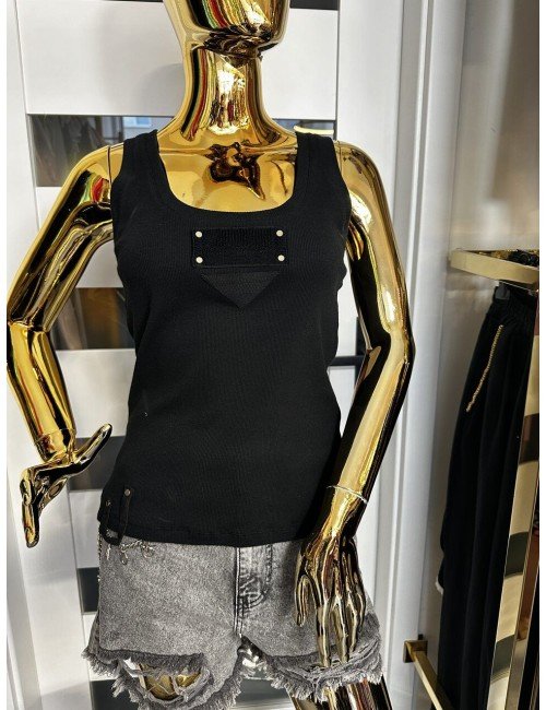 czarna bokserka od Babylon // 1758