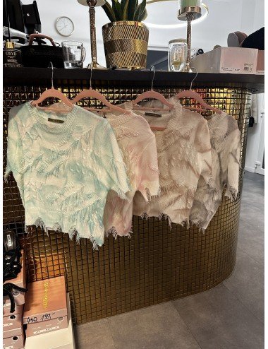 sweterek z troczkami - 4 kolory od Ana Caselli // 1776