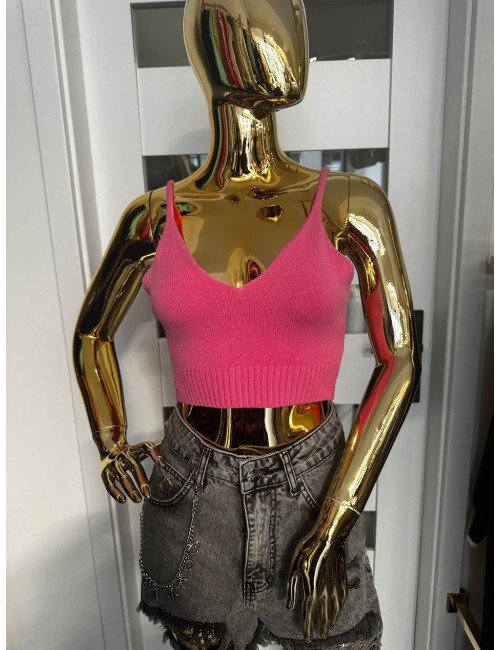 różowy top od Ana Caselli // 1808