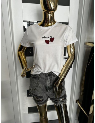 Biały T-Shirt od Pinko // 1936