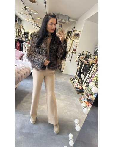 Luksusowe Futro z Lamy AdoreDanew | Naturalne // 2130