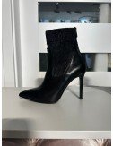 czarne botki na szpilce //2084*