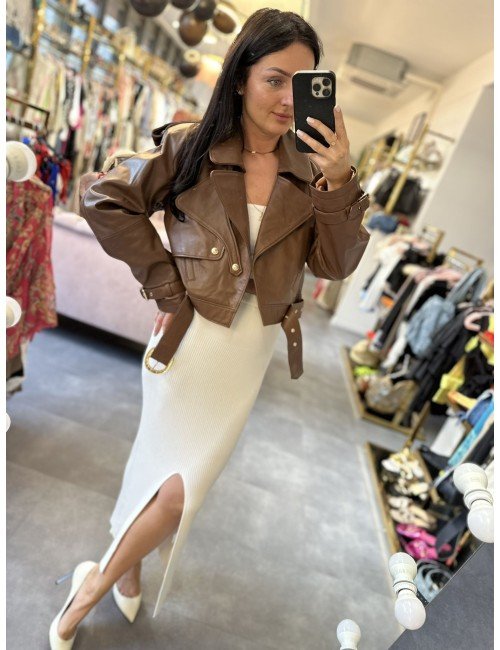 kurtka skórzana // 2155**