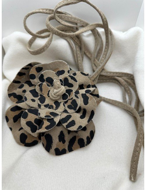 pasek panterka kwiatek // 2291*