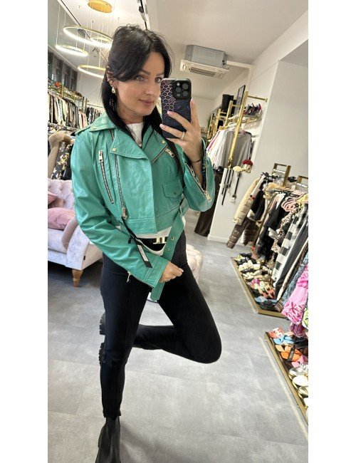 Kurtka Skóra naturalna Flo&Clo // 2339