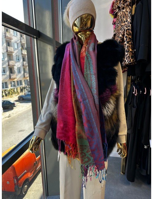 elegancki kaszmirowy szal. Pashmina // 2390