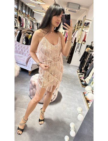 Sukienka z frędzlami // 2417